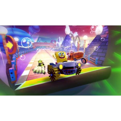 Nickelodeon Kart Racers 2 (Nintendo Switch) код на загрузку + руль для Joy-Con