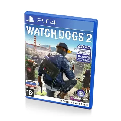 Watch Dogs 2 (PS4/PS5, рус., витринный образец) русская обложка