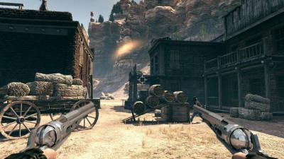 Call of Juarez Bound in Blood (Xbox 360, б/у, без обложки, множ.царап., устанавливается на 100%)