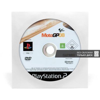 Moto GP 08 (PS2, б/у, без обложки)