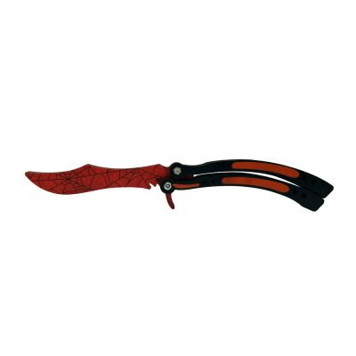 Деревянный нож Бабочка Кровавая паутина Mod.2 EcoToys (OEM)