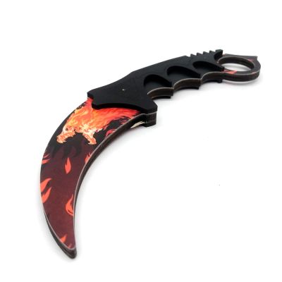 Деревянный нож Керамбит Вой Mod.2 EcoToys