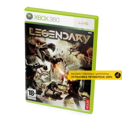 Legendary (Xbox 360, б/у, множ.царап., устанавливается на 100%)