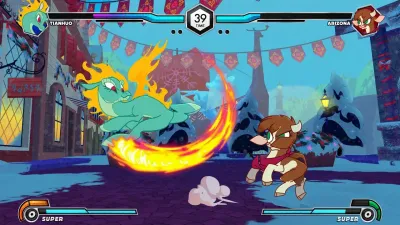 Thems Fighting Herds Deluxe Edition (Nintendo Switch, рус.)
