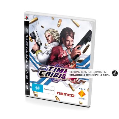 Time Crisis 4 (PS3, б/у, незнач.царап., устанавливается на 100%)