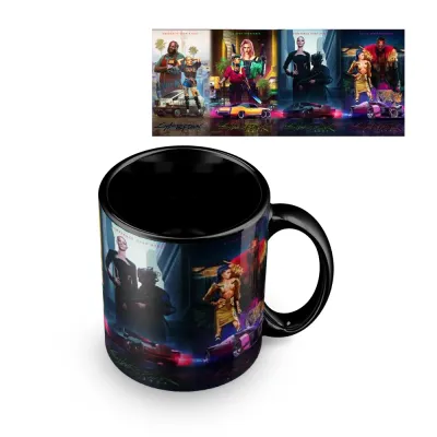 Кружка с принтом Cyberpunk 2077 1-3