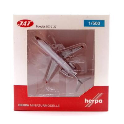 Модель самолета Herpa Wings 524742 JAT Yugoslav Airlines Douglas DC-9-30 YU-AHO 1:500