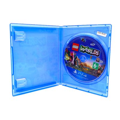 LEGO Worlds (PS4/PS5, б/у, рус.) Специальная обложка