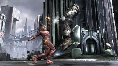 Injustice Gods Among Us (PS3, б/у, рус., незнач.царап., устанавливается на 100%)