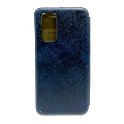 Чехол для Huawei Honor 30 Pro книжка с магнитом/кожа/визитница (темно-синий)