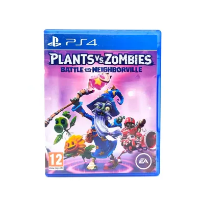 Plants vs Zombies Битва за Нейборвиль (PS4/PS5, б/у, рус.) Специальная обложка