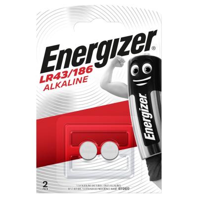 Батарейка Energizer Alkaline 1.5V (386, 386A, LR1142,186, LR43) 2 шт