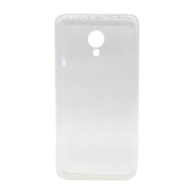 Чехол силиконовый для Meizu M5 противоударный (прозрачный)