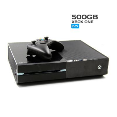 Игровая приставка Microsoft Xbox One 500 ГБ (б/у) Black
