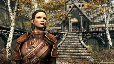 The Elder Scrolls V Skyrim (PS3, б/у, только французский язык, незнач.царап.)