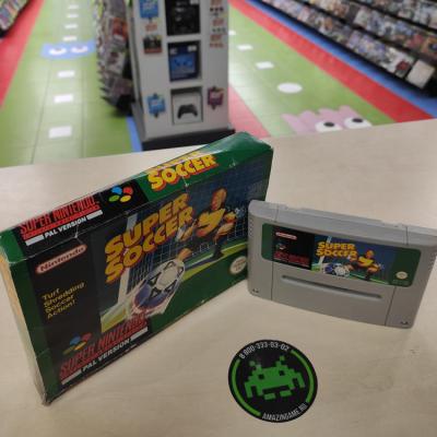 Картридж SNES Super Soccer (б/у) в боксе