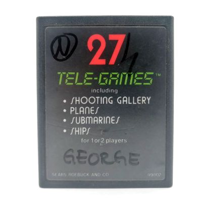 Картридж Atari 27 tele-games. Target fun (б/у)