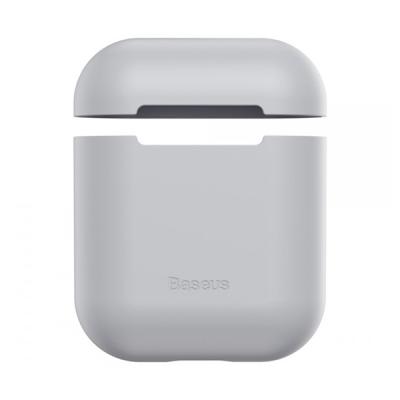 Чехол для AirPods Baseus Ultrathin Series Silica Gel Protector for Airpods 1/2 Grey WIAPPOD-BZ0G