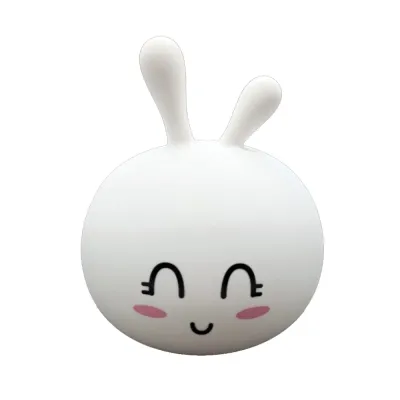 Лампа-ночник Cute Bunny Silicone Lamp (15 см) Sleep