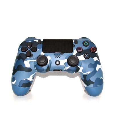 Джойстик (Геймпад) Dualshock 4 v2 CUH-ZCT2E (Синий Камуфляж, б/у)