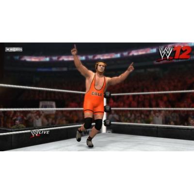 WWE 12 (Xbox 360, б/у, незнач.царап., устанавливается на 100%)