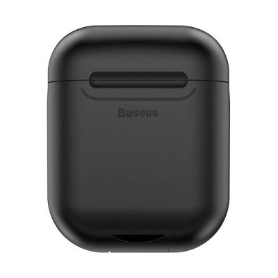 Чехол для AirPods Baseus Wireless Charger с беспроводной зарядкой (черный) WIAPPOD-01