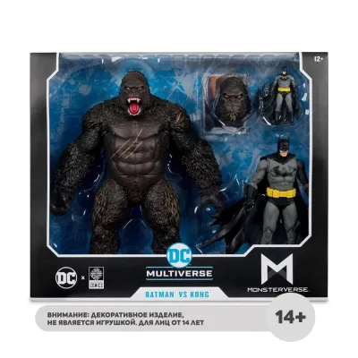 Фигурка McFarlane DC Бэтмен против Конга Batman Vs Kong 2PK 138627
