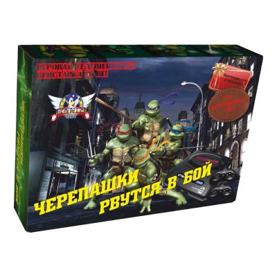 Игровая приставка 16-bit Черепашки рвутся в бой (116-in-1) AS-1805