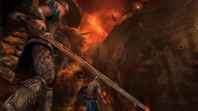 Beowulf The Game (Xbox 360, б/у, незнач.царап., устанавливается на 100%)