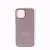 Чехол для Apple iPhone 15 накладка/силикон Silicone Case (серый)