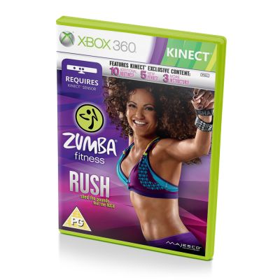 Zumba Fitness RUSH (Xbox 360, б/у)
