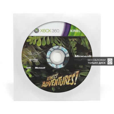 Kinect Adventures (Xbox 360, б/у, рус., без обложки)