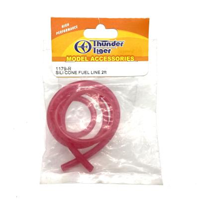 Thunder Tiger 1179-R Fuel Line Silicone 2ft Pink
