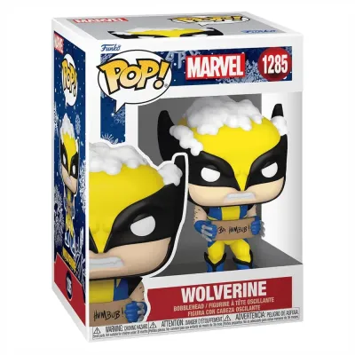 Фигурка Funko POP! Bobble Marvel Holiday Wolverine w/ Sign (1285) 72191