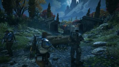 Gears of War 4 (Xbox One/Series, б/у, рус.)