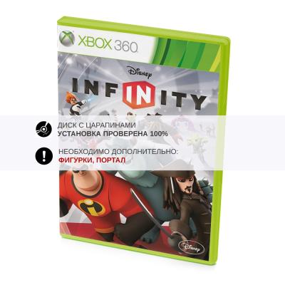 Disney Infinity Игровой диск (Xbox 360, б/у, рус., множ.царап. устанавливается на 100%)