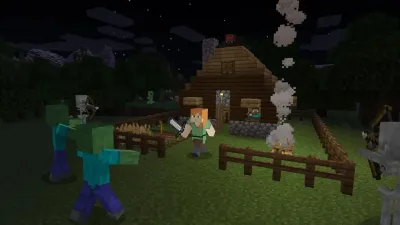 Minecraft, включает стартовый набор +700 жетонов (PS4/PS5, рус.) русская обложка