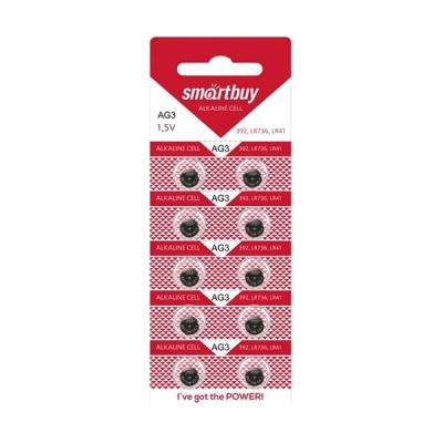 Батарейка Smartbuy AG3 (LR41, LR736, 392) 1 шт