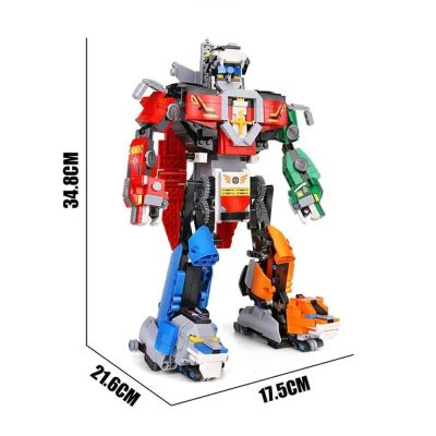 Конструктор Mould King MK Voltron Robot 2 (1003 деталей) Remote control toys 15037