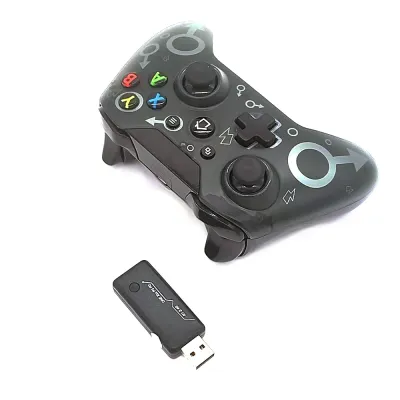 Геймпад беспроводной для Xbox One/PS3/PC (Black, совместимый, б/у)