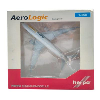 Модель самолета Herpa Wings 506960-001 AeroLogic Boeing 777F D-AALG 1:500