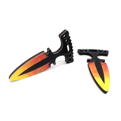 Деревянный тычковый нож Расплавленный Mod.2 EcoToys