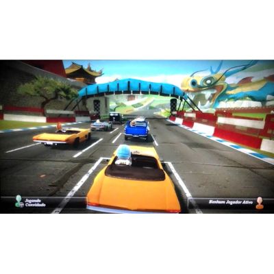 Kinect Joy Ride (Xbox 360, б/у, рус., без обложки, множ.царап., устанавливается на 100%)