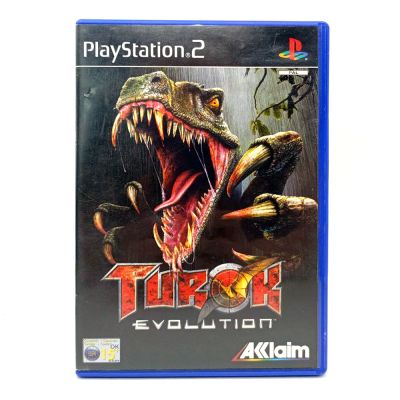 Turok Evolution (PS2, б/у, множ.царап., устанавливается на 100%)
