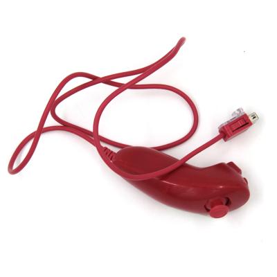 Игровой контроллер Wii Nunchuk Red (б/у)