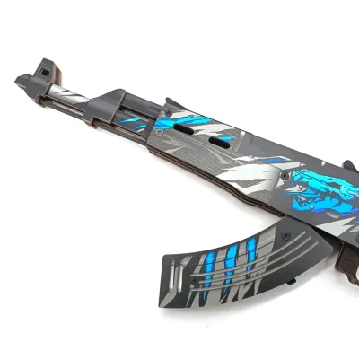 Деревянный автомат Калашникова АК-47 АйсВинг (резинкострел) Mod.2 EcoToys