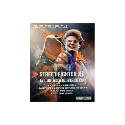 Street Fighter 6 Ultimate Pass content на 1 год (PS4/PS5) код на загрузку