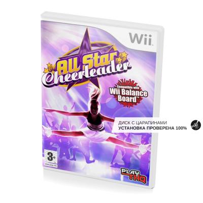 All Star Cheerleader (Wii, б/у, незнач.царап., устанавливается на 100%) (регион PAL)