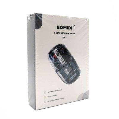 Мышь беспроводная BOMIDI GM1 (Black)
