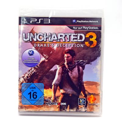Uncharted 3 Иллюзии Дрейка (PS3, рус., витринный образец)